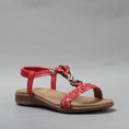 Load image into Gallery viewer, CC RESORTS XTRA RED MULTI - Women Sandals - Collective Shoes