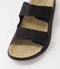 Load image into Gallery viewer, ZIERA YAVA BLACK - Women slippers - Collective Shoes