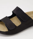 Load image into Gallery viewer, ZIERA YAVA BLACK - Women slippers - Collective Shoes