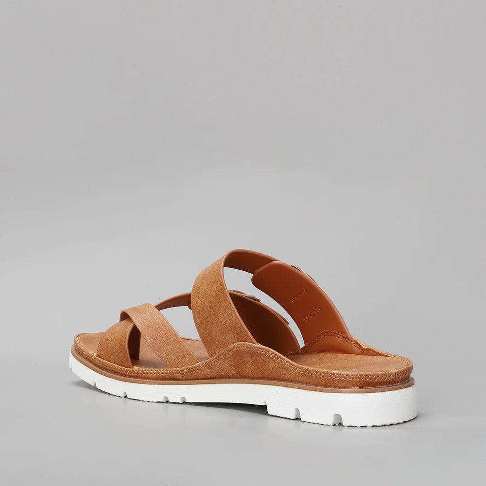 VS TREADS YEN TAN - Women Flats - Collective Shoes