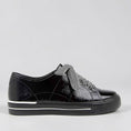 Load image into Gallery viewer, ZIERA ASHLEEN BLACK PATENT - Women sneakers - Collective Shoes