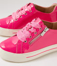 Load image into Gallery viewer, ZIERA AUDRY HOT PINK PATENT - Women sneakers - Collective Shoes