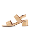 Load image into Gallery viewer, ZIERA CAITLAN NUDE PATENT - Women Sandals - Collective Shoes
