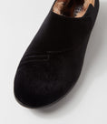 Load image into Gallery viewer, ZIERA FLISS BLACK VELVET - Women Slip On - Collective Shoes