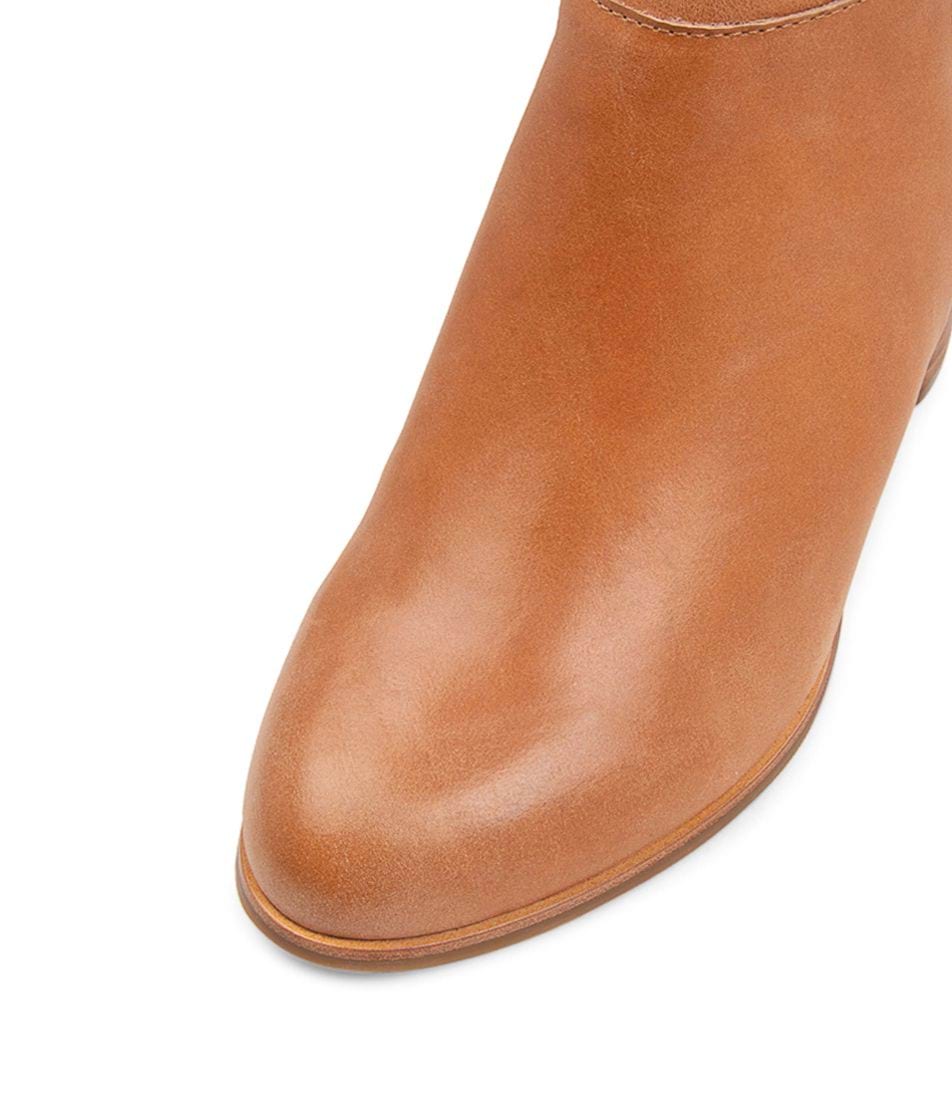 ZIERA GENTRYS TAN - Women High Boots - Collective Shoes