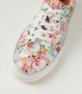 Load image into Gallery viewer, ZIERA PAMELA WHITE FLORAL EMBOSSED - Women sneakers - Collective Shoes