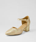 Load image into Gallery viewer, ZIERA VITOR OLD GOLD - Women Heels - Collective Shoes