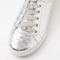Load image into Gallery viewer, ZIERA DELILAH SILVER WEAVE - Women sneakers - Collective Shoes