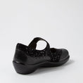 Load image into Gallery viewer, ZIERA GUMMIBEAR BLACK SPARKLEY - Women Sandals - Collective Shoes