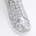 Load image into Gallery viewer, ZIERA SOLAR SILVER FIREWORKS - Women Sneakers - Collective Shoes