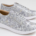 Load image into Gallery viewer, ZIERA SOLAR SILVER FIREWORKS - Women Sneakers - Collective Shoes
