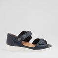 Load image into Gallery viewer, ZIERA DOXIE NAVY - Women Sandals - Collective Shoes