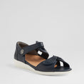 Load image into Gallery viewer, ZIERA DOXIE NAVY - Women Sandals - Collective Shoes