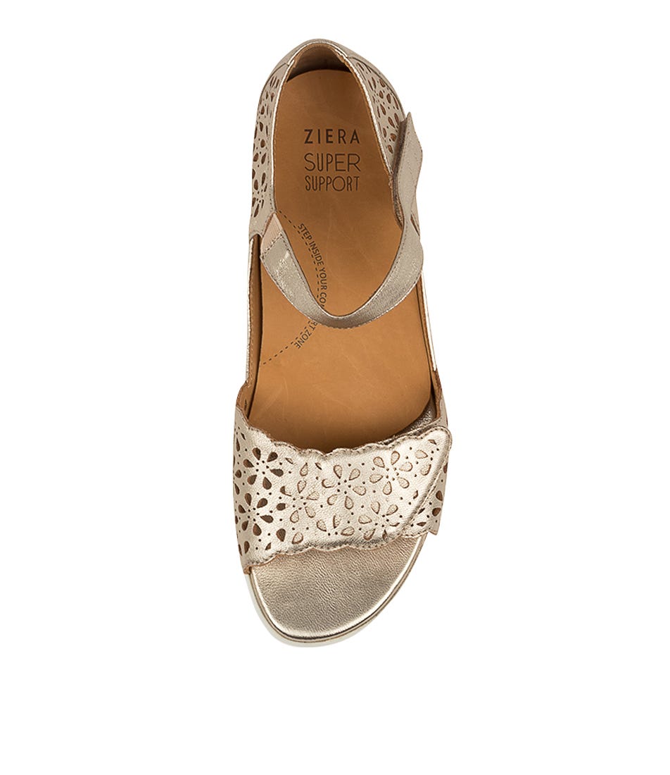 ZIERA DUSTY PALE GOLD - Women Sandals - Collective Shoes
