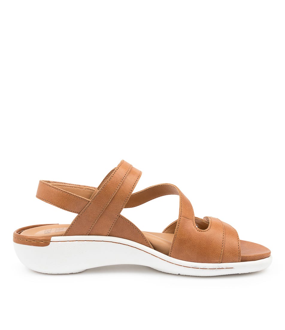 ZIERA BEAUX TAN - Women Sandals - Collective Shoes