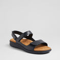 Load image into Gallery viewer, ZIERA BENJI NAVY - Women Sandals - Collective Shoes