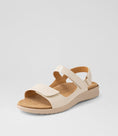 Load image into Gallery viewer, ZIERA BENJI VANILLA ALMOND PATENT - Women Sandals - Collective Shoes