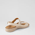 Load image into Gallery viewer, ZIERA BENJI VANILLA ALMOND PATENT - Women Sandals - Collective Shoes