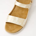 Load image into Gallery viewer, ZIERA BENJI Smudge Metal Almond - Women Sandals - Collective Shoes