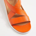 Load image into Gallery viewer, ZIERA ISSY NEW ORANGE - Women Sandals - Collective Shoes