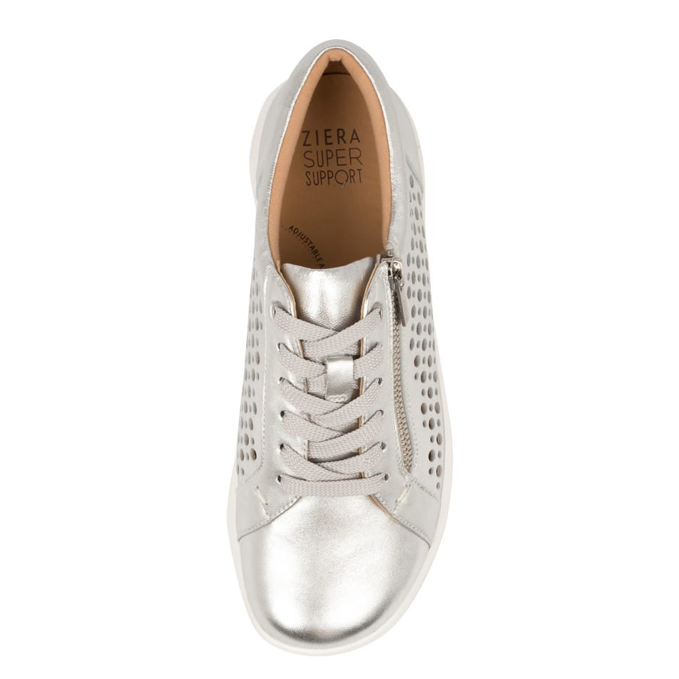 ZIERA SHOVO SILVER - Women sneakers - Collective Shoes