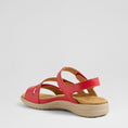 Load image into Gallery viewer, ZIERA BOYDE RED ALMOND - Women Sandals - Collective Shoes