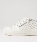 Load image into Gallery viewer, ZIERA AUDRY WHITE SILVER LEO - Women sneakers - Collective Shoes