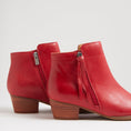 Load image into Gallery viewer, ZIERA VENDAS DK RED - Women Boots - Collective Shoes