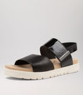 Load image into Gallery viewer, ZIERA NAKTA BLACK - Women Sandals - Collective Shoes