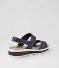 Load image into Gallery viewer, ZIERA GARLIN NAVY - Women Sandals - Collective Shoes