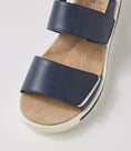 Load image into Gallery viewer, ZIERA GARLIN NAVY - Women Sandals - Collective Shoes