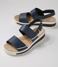 Load image into Gallery viewer, ZIERA GARLIN NAVY - Women Sandals - Collective Shoes
