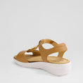 Load image into Gallery viewer, ZIERA NAVVON TAN - Women Sandals - Collective Shoes