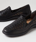 Load image into Gallery viewer, ZIERA WAVADA BLACK - Women Slip On - Collective Shoes