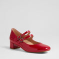 Load image into Gallery viewer, ZIERA KAROLY RED PATENT - Women Sandals - Collective Shoes