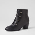 Load image into Gallery viewer, ZIERA GWION BLACK-BLACK - Women Boots - Collective Shoes