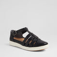 Load image into Gallery viewer, ZIERA DIANEY BLACK WHITE - Women Sandals - Collective Shoes