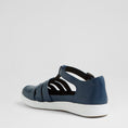 Load image into Gallery viewer, ZIERA DIANEY NAVY WHITE - Women Sandals - Collective Shoes