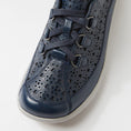 Load image into Gallery viewer, ZIERA SARMI NAVY - Women Sneakers - Collective Shoes