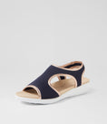 Load image into Gallery viewer, ZIERA ULLAHS NAVY ROSE - Women Sandals - Collective Shoes