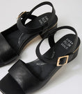Load image into Gallery viewer, ZIERA CENDA BLACK - Women Sandals - Collective Shoes
