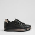 Load image into Gallery viewer, ZIERA VAMRA BLACK PEWTER - Women Sneakers - Collective Shoes
