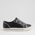 Load image into Gallery viewer, ZIERA ASCOTT BLACK WHITE - Women Sneakers - Collective Shoes