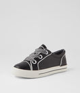 Load image into Gallery viewer, ZIERA ASCOTT BLACK WHITE - Women Sneakers - Collective Shoes