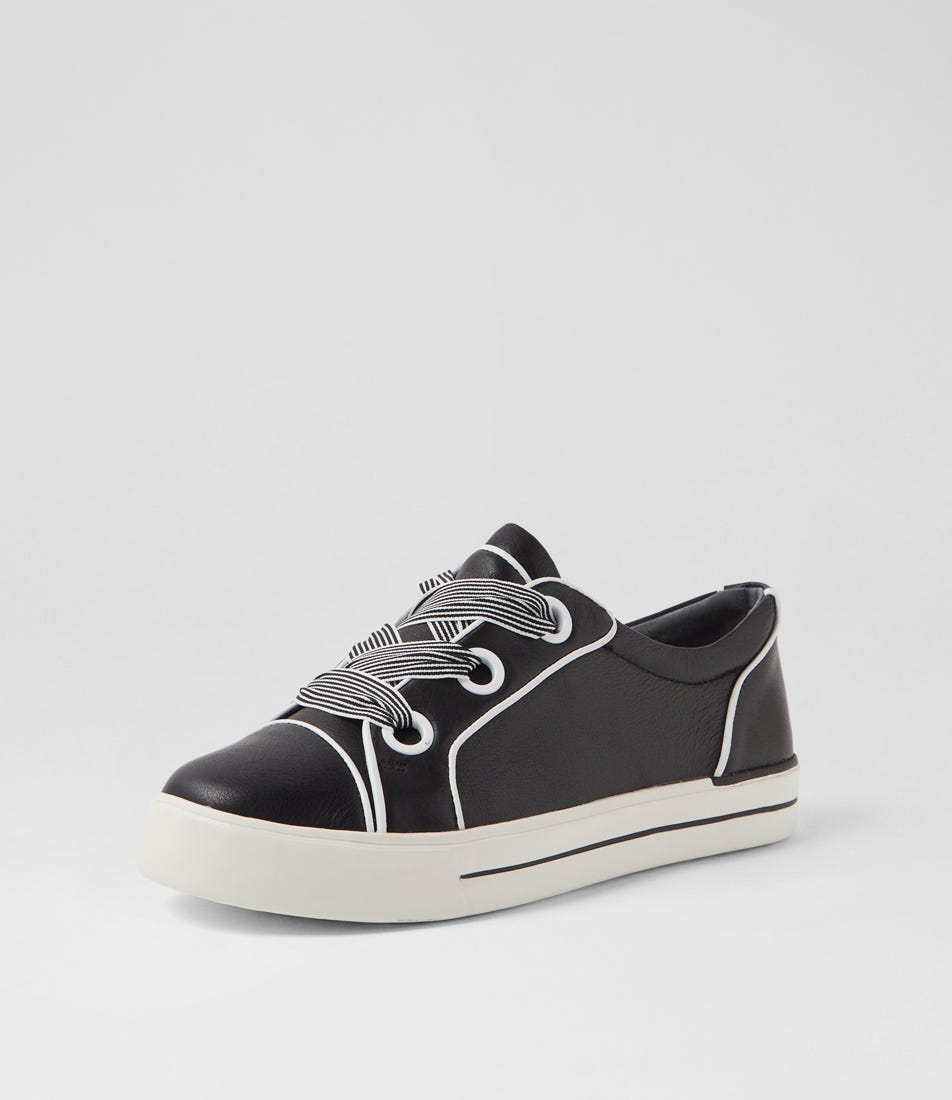 ZIERA ASCOTT BLACK WHITE - Women Sneakers - Collective Shoes
