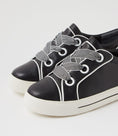 Load image into Gallery viewer, ZIERA ASCOTT BLACK WHITE - Women Sneakers - Collective Shoes