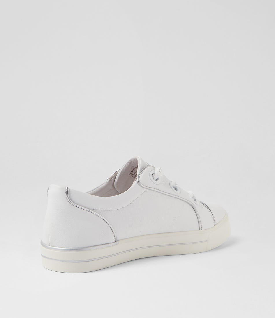 ZIERA ASCOTT WHITE SILVER - Women Sneakers - Collective Shoes