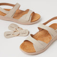 Load image into Gallery viewer, ZIERA BRISA ALMOND - Women Sandals - Collective Shoes