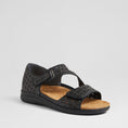 Load image into Gallery viewer, ZIERA BIZZA BLACK - Women Sandals - Collective Shoes