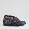 Load image into Gallery viewer, ZIERA FOFFIE NAVY MULTI - Women slippers - Collective Shoes